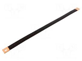 Braids | IST | insulated earthing tape | W: 25mm | 35mm2 | Ø1: 11mm | 195A