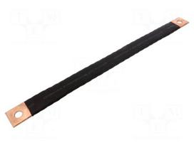 Braids | IST | insulated earthing tape | W: 40mm | 95mm2 | Ø1: 17mm | 330A