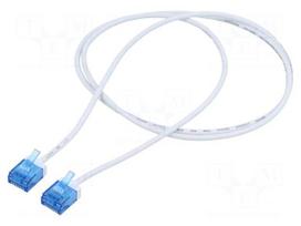 Patch cord | U/UTP | Cat 6a | RJ45 plug,both sides | stranded | Cu | 1m