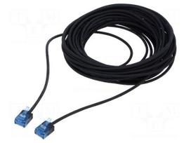 Patch cord | U/UTP | Cat 6a | RJ45 plug,both sides | stranded | Cu | 15m