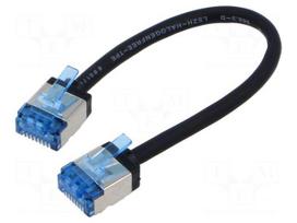 Patch cord | U/FTP | Cat 6a | RJ45 plug,both sides | stranded | Cu