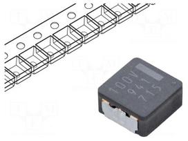 Inductor: wire | SMD | 10uH | 4.4A | R: 41.6mΩ | ±20% | ETQP4M | 8.5x8x4mm