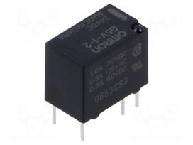 Relay: electromagnetic | SPDT | Ucoil: 24VDC | Icontacts max: 2A | PCB