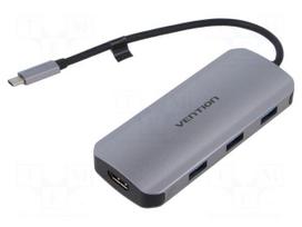 Hub USB | HDMI socket,USB A socket x3,USB C socket,USB C plug