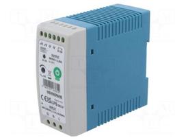 Power supply: switching | for DIN rail | 60W | 48VDC | 1.25A | OUT: 1