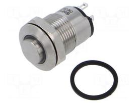 Switch: vandal resistant | Pos: 2 | SPST-NO | 2A/36VDC | IP65 | OFF-ON