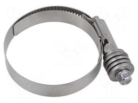 Worm gear clamp | walk-in coolers | W: 16mm | Clamping: 57÷79mm | W3