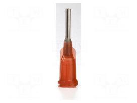 Needle: steel | 1.5" | Size: 15 | straight | Mounting: Luer Lock