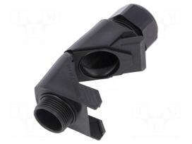 Cable gland | angular | PG21 | IP68 | polyamide | black | HSK-W