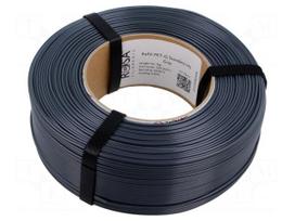 Filament: PET-G | 1.75mm | grey | 220÷250°C | 1kg | Table temp: 60÷80°C