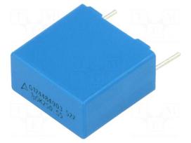 Capacitor: polyester | 1.5uF | 160VAC | 250VDC | 15mm | ±10% | THT