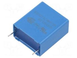 Capacitor: polypropylene | X2 | 2.2uF | 630VDC | 305VAC | THT | ±20% | bulk
