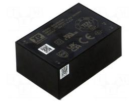 Converter: AC/DC | 20W | Uout: 48VDC | Iout: 420mA | OUT: 1 | 88% | EHL | THT