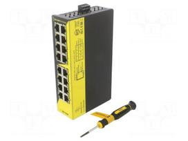 Automation module: switch Ethernet | unmanaged | 5÷30VDC | RJ45 | SW