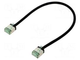 Patch cord | U/FTP | Cat 8.1 | RJ45 plug,both sides | stranded | Cu