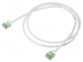 Patch cord | U/FTP | Cat 8.1 | RJ45 plug,both sides | stranded | Cu | 2m