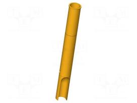 Test probe socket | gold-plated | KS-113 | soldered | L: 27mm