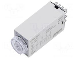 Automation module: timer | 6s÷60s | 4PDT,relay | 250VAC/3A,24VDC/3A