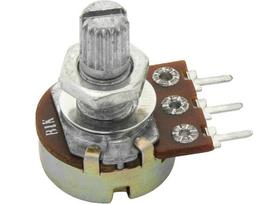 Elektros prekės // Elektromedžiagų išpardavimas | Žemų kainų akcijos // 8719# Potencjometr obrotowy 1k ohm b lini l=15mm