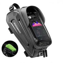 Dviračio priedas Rockbros  Rockbros B68 Bike Pannier for Frame, Armored, with Phone Pocket and Cover, 1.7L - Black