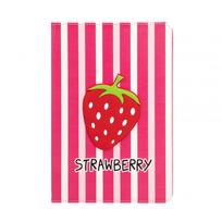 Knygos tipo dėklas iLike  Galaxy Tab A9 Plus 11 Tablet Case Design SM-X210/SM-X215/SM-X216 Strawberry