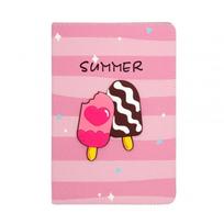 Knygos tipo dėklas iLike Samsung Galaxy Tab A8 10.5 (2021) Tablet Case Design SM-X200/SM-X205 Ice Cream