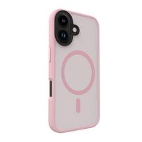 Nugarėlės dėklai Evelatus Apple iPhone 16 Hybird Case With Magsafe PC+TPU Pink