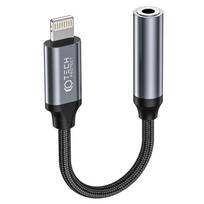 Kabelis Tech-Protect  Lightning (male) || mini jack 3.5 mm (female)
