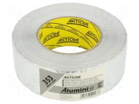 Tape: duct | silver | W: 48mm | -35÷120°C | L: 50m | Thk: 0.08mm | 3%