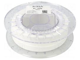 Filament: PC + PTFE | 1.75mm | white | 270÷295°C | 500g