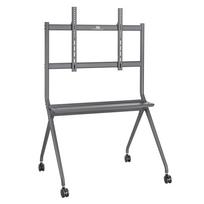 Wózek na kółkach na TV Maclean, 50"-86" mobilny uchwyt / wieszak do TV do biura, 120kg, MC-977