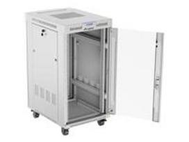 LANBERG rack cabinet 22U 600x800 glass