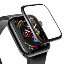 Apsauginiai stiklai Baseus Apple Baseus 0.23mm curved-screen tempered glass 38mm for Apple Watch Black (SGAPWA4-C01)