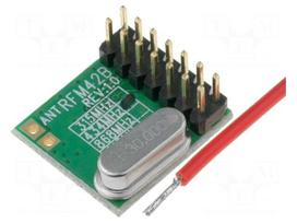Module: RF | FM transmitter | FSK | 433.92MHz | SPI | 1.8÷3.6VDC | 20dBm