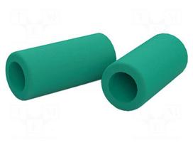 Holder | for  soldering iron | 4pcs | ESD | Ø: 12mm | L: 26mm | green