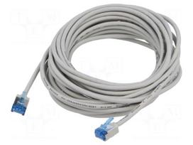 Patch cord | U/UTP | Cat 6a | RJ45 plug,both sides | stranded | Cu | 15m