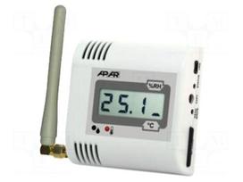 Sensor: temperature and humidity | for wall mounting | IP20 | ±3%