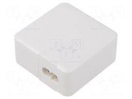 Power supply: switching | 5VDC, | 3A | Out: USB C | 60W | 90÷264VAC | GaN