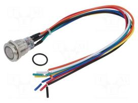 Switch: vandal resistant | Pos: 2 | SPDT | 2A/24VDC | IP65 | ON-ON | 24VDC