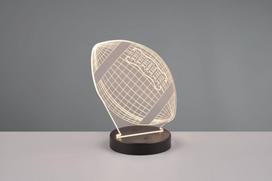 Trio Football LED table lamp matt black RGBW gaismeklis R52821132 4017807592436