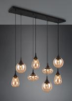 Trio Lumina piekarama lampa 8-pc E14 matt black/amber brushed steel 317000813 4017807577679