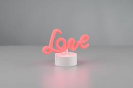 Trio Amor LED table lamp white gaismeklis mīlestība R55931101 4017807600827