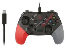 Perjungikliai ir indikatoriai // Vairasvirtės tipo perjungikliai // Gamepad A4TECH BLOODY GP30 Sports Red USB
