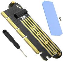 TV, SAT, HDMI, DVI kabeliai ir priedai // Konektori, aksesuāri un instrumenti koaksiālajiem kabeļiem // AK342 Adapter pci-e x16 - m.2 nvme