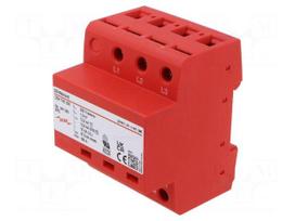 Surge arrester | Type 1+2 | In 8/20us: 12.5kA | -40÷80°C | IP20