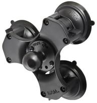 RAM TRIPLE SUCTION CUP BASE W/ 1.5" BALL