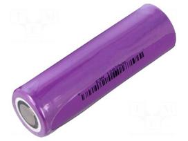 Re-battery: Li-Ion | 21700 | 3.6V | 5000mAh | Ø21.4x70.75mm | 14.7A