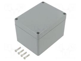 Enclosure: multipurpose | X: 90mm | Y: 115mm | Z: 80mm | ABS | light grey