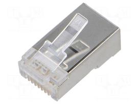 Connector: RJ45 | plug | PIN: 8 | Cat 6a | unshielded | 8p8c | for cable