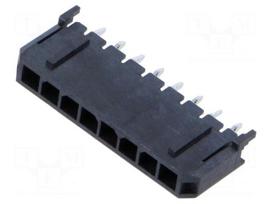 Connector: wire-board | socket | male | PIN: 8 | Micro-Fit 3.0 | 3mm | 5A